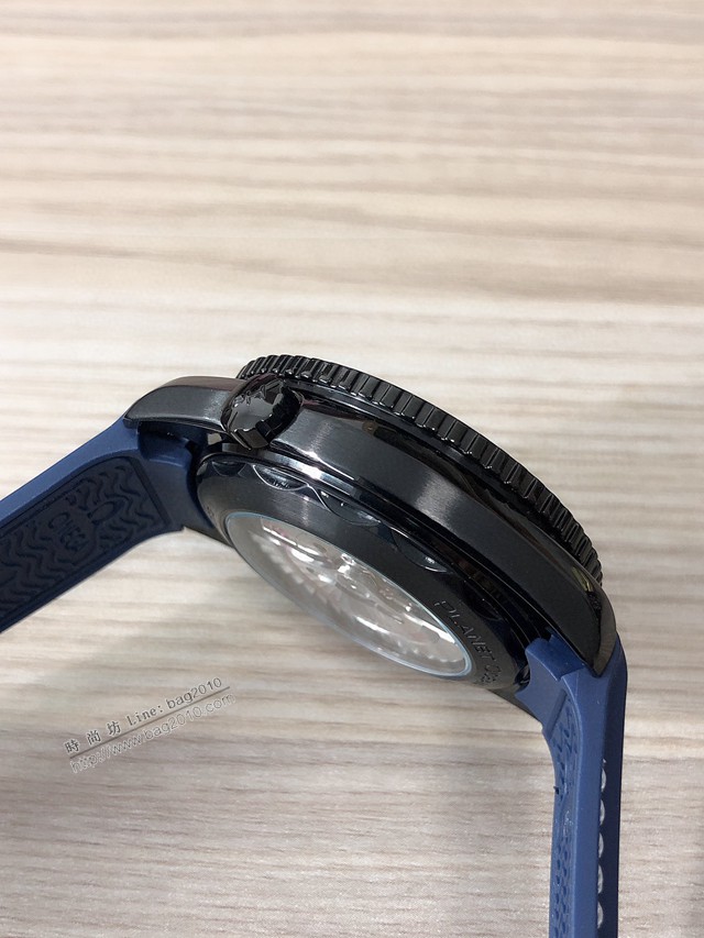 歐米茄高端手錶 OMEGA複刻海馬海洋宇宙600米三針男士腕表  gjs1962